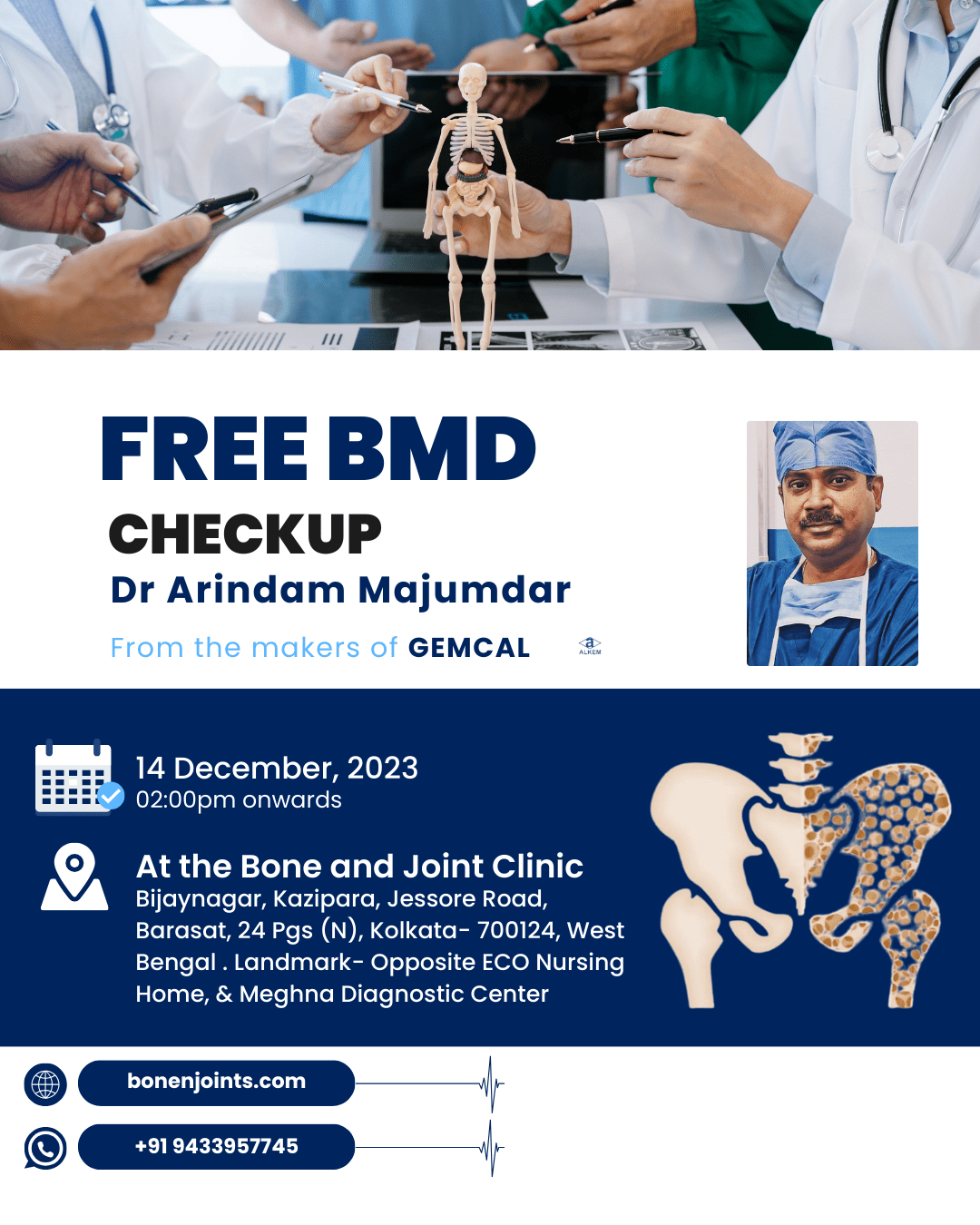 Free BMD test by Dr Arindam Majumdar Free BMD test by Dr Arindam Majumdar